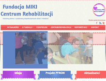 Tablet Screenshot of fundacjamc.pl